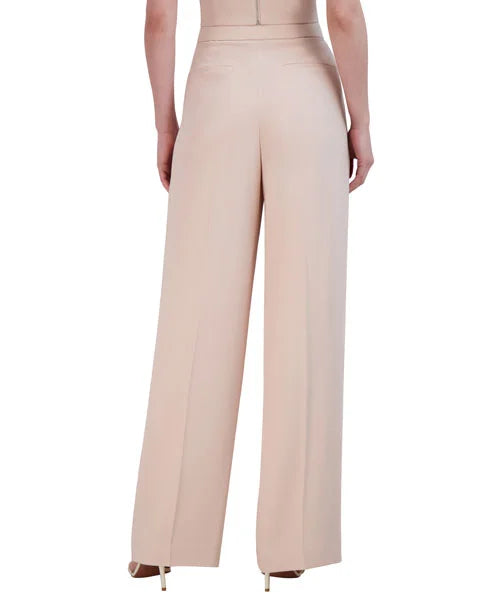 WIDE LEG PANTS WITH CLAMPS