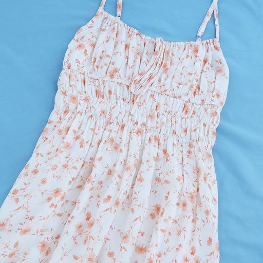 Linen cami dress