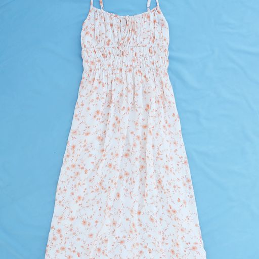 Linen cami dress