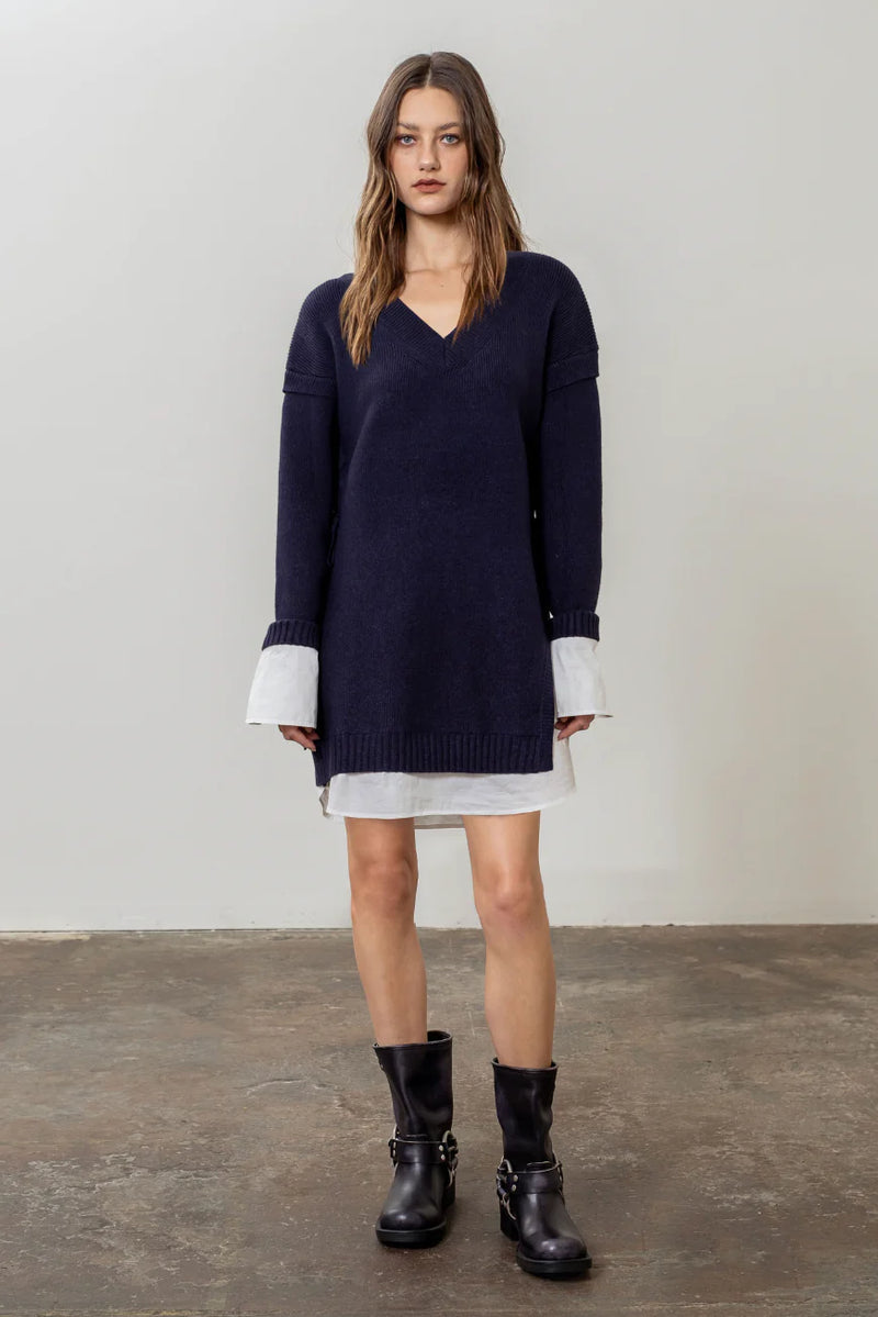 Victoria Sweater Mini Dress