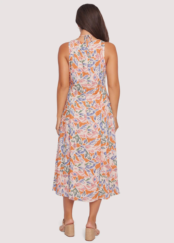 ATHENS ADVENTURE MIDI DRESS