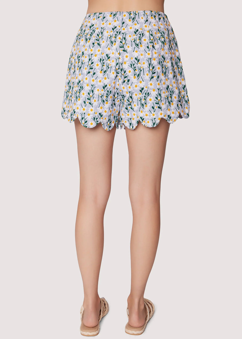 BREATH OF YOUTH SCALLOP SHORTS