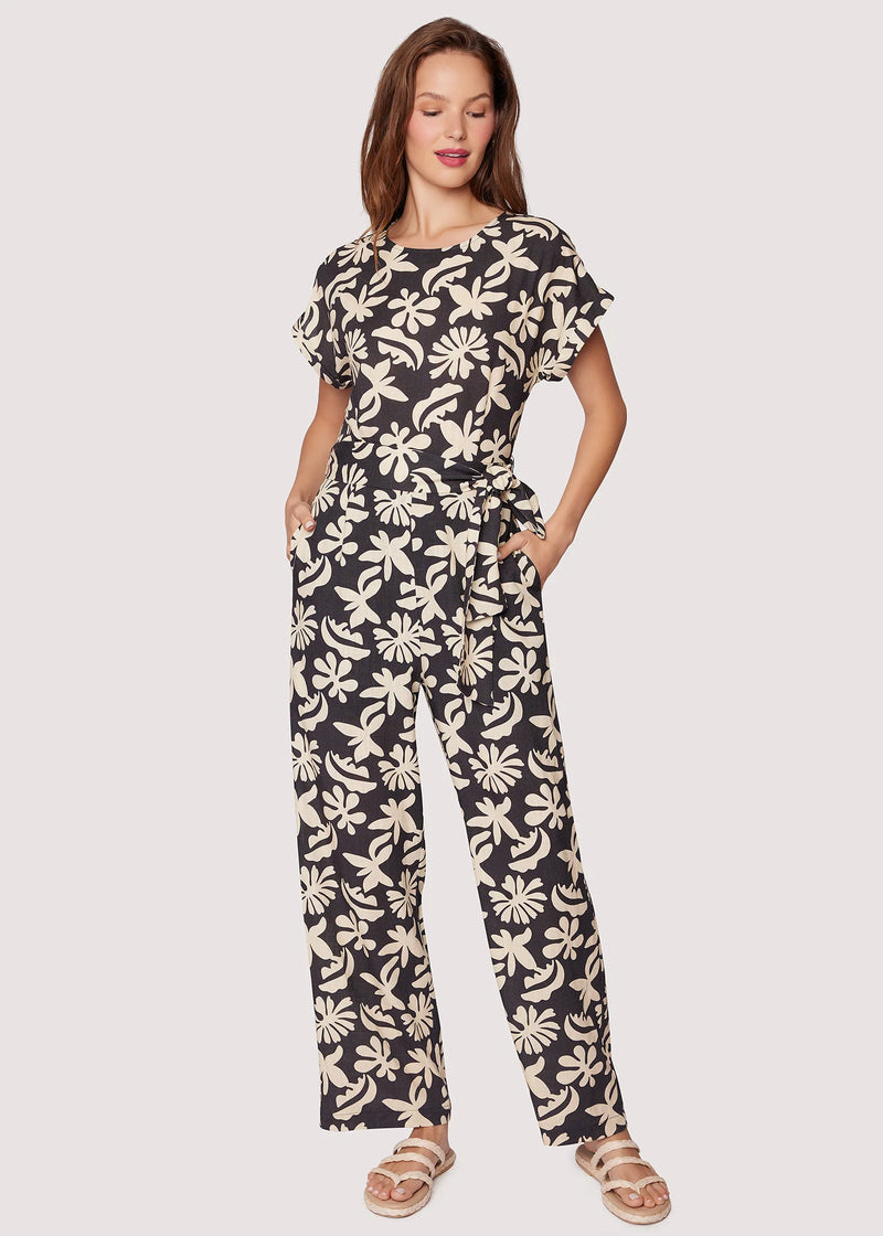 TROPIC FLAIR JUMPSUIT