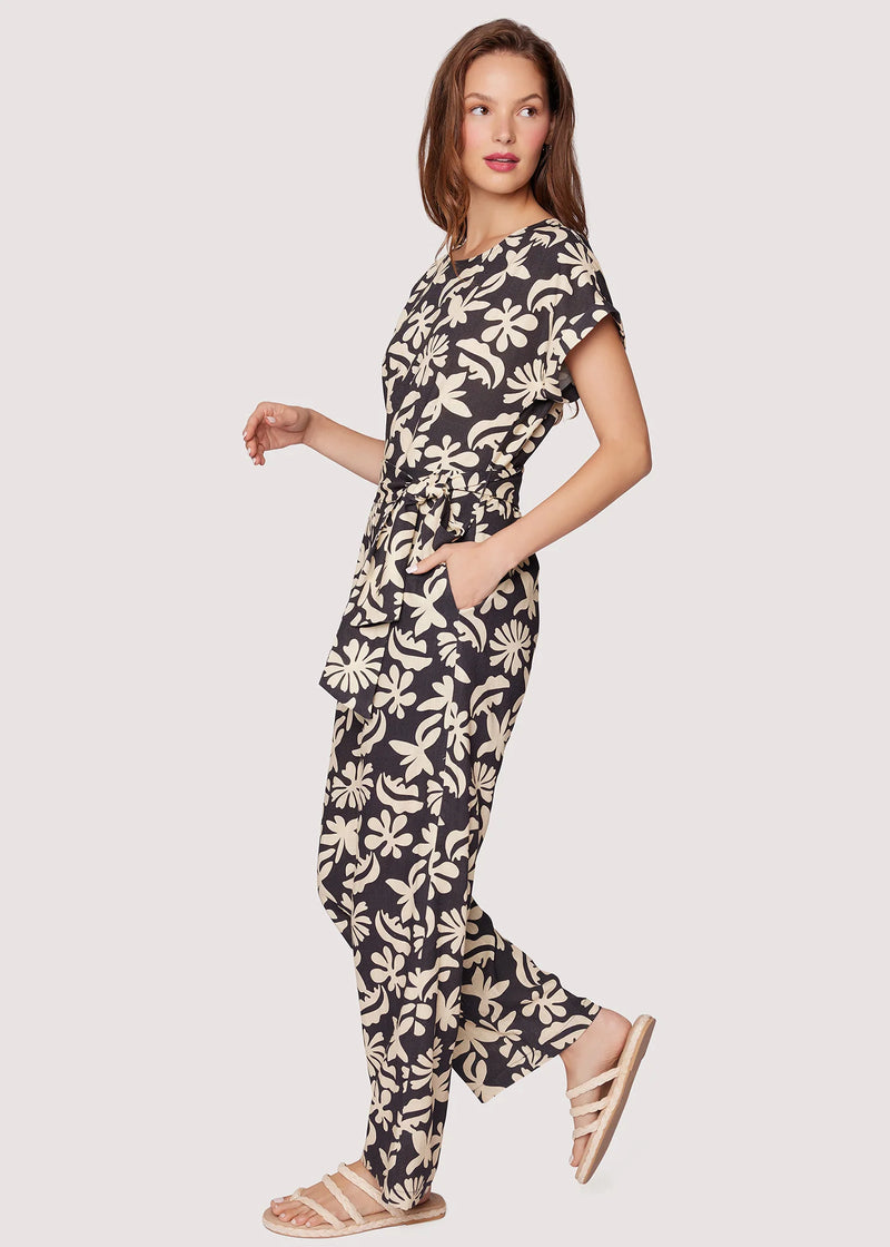 TROPIC FLAIR JUMPSUIT