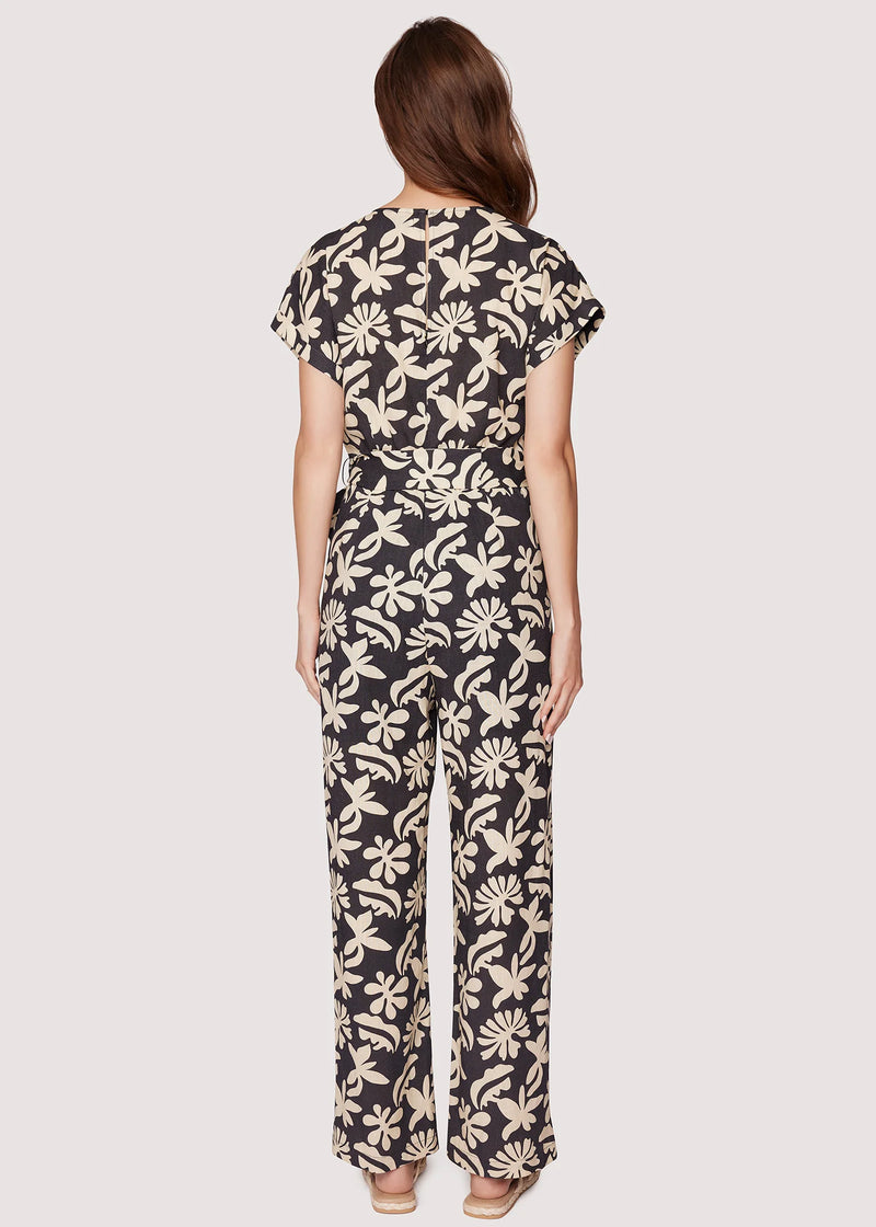 TROPIC FLAIR JUMPSUIT