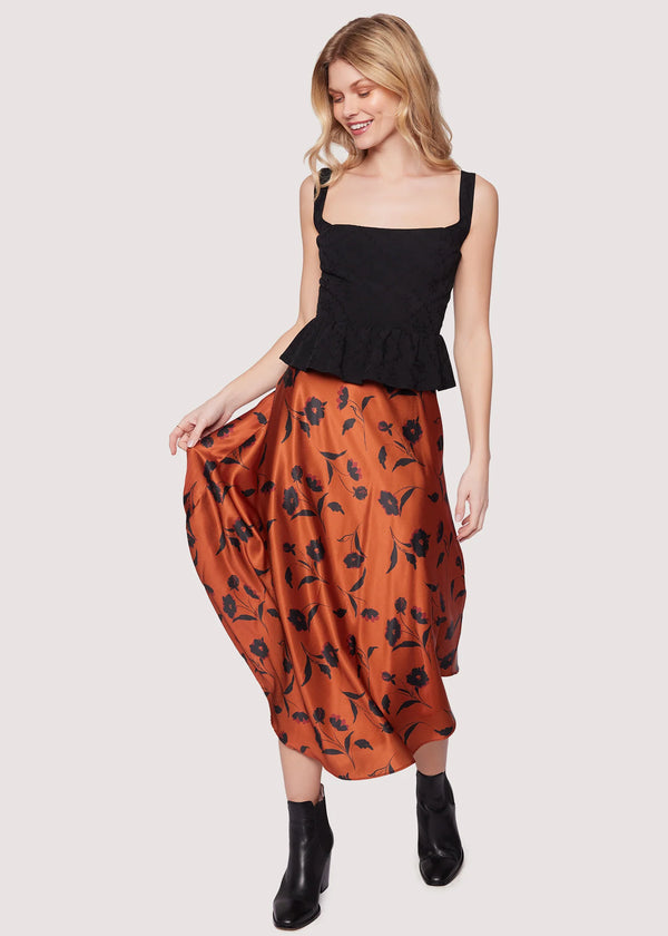 SEPIA DAHLIA SKIRT