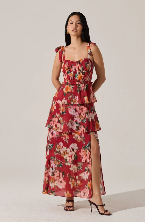 Mellorie Sweetheart Midi Dress