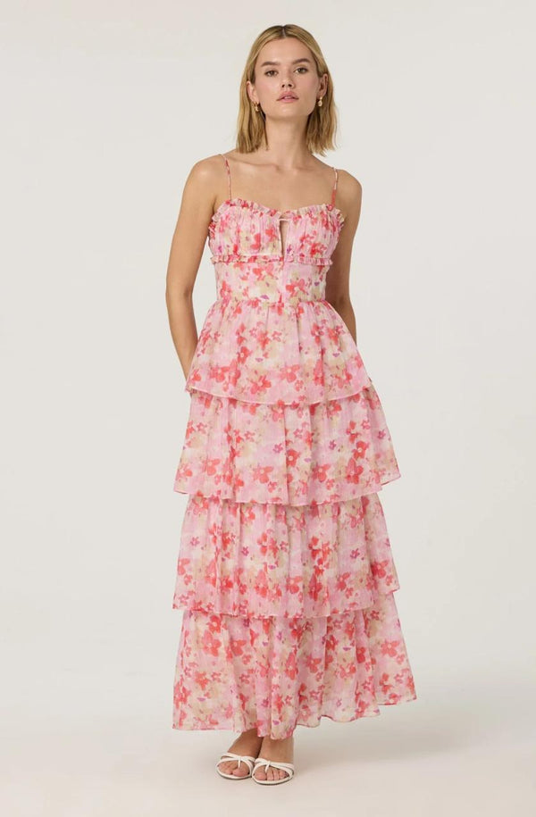 Vonnessa  Tiered Maxi Dress