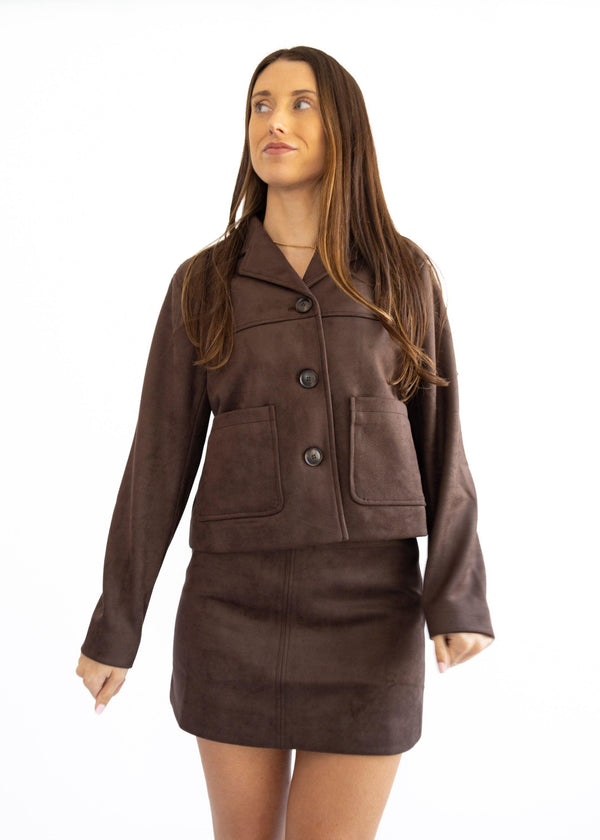 Elodie Suede Jacket