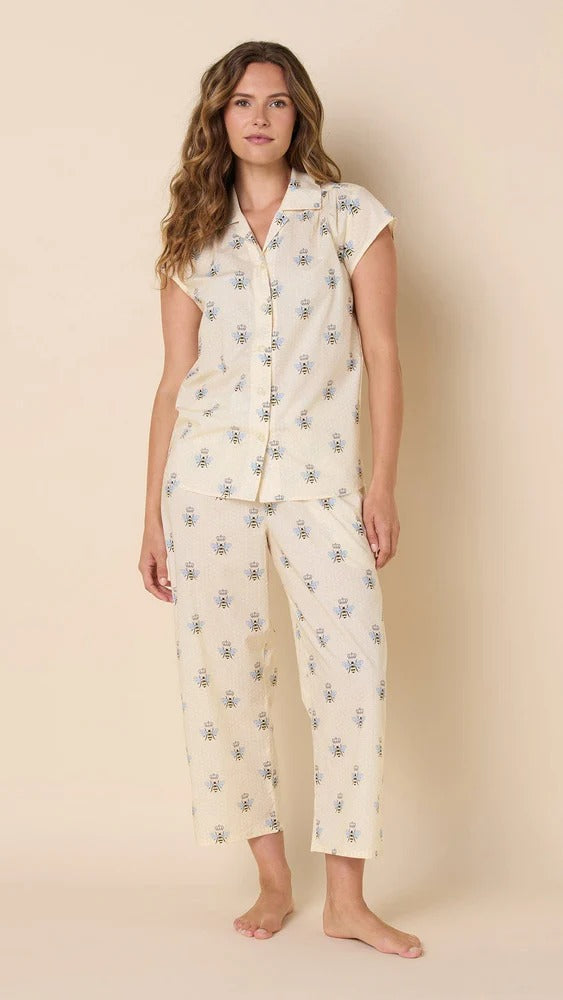 Queen Bee Luxe Pima Capri-Honey