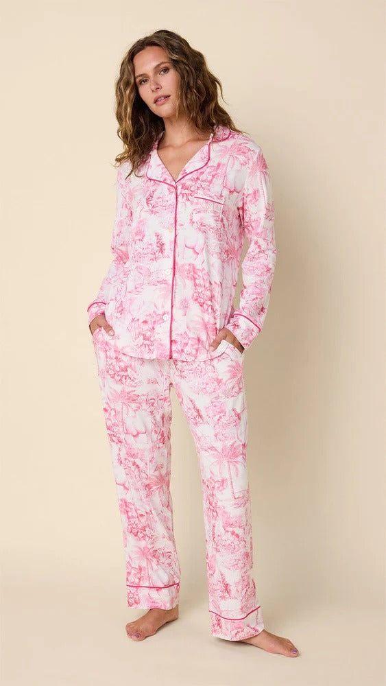 Palm Groe-Pina Long Pajama