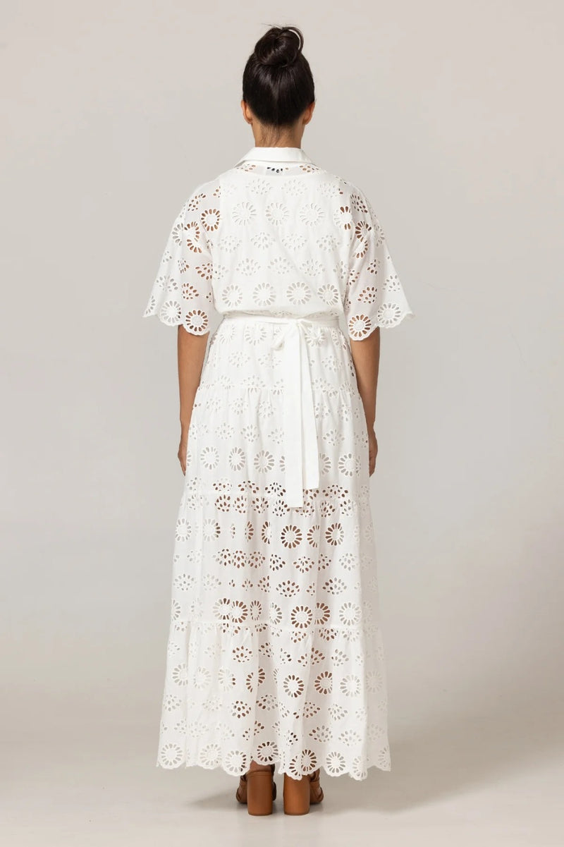 Gardenia maxi dress