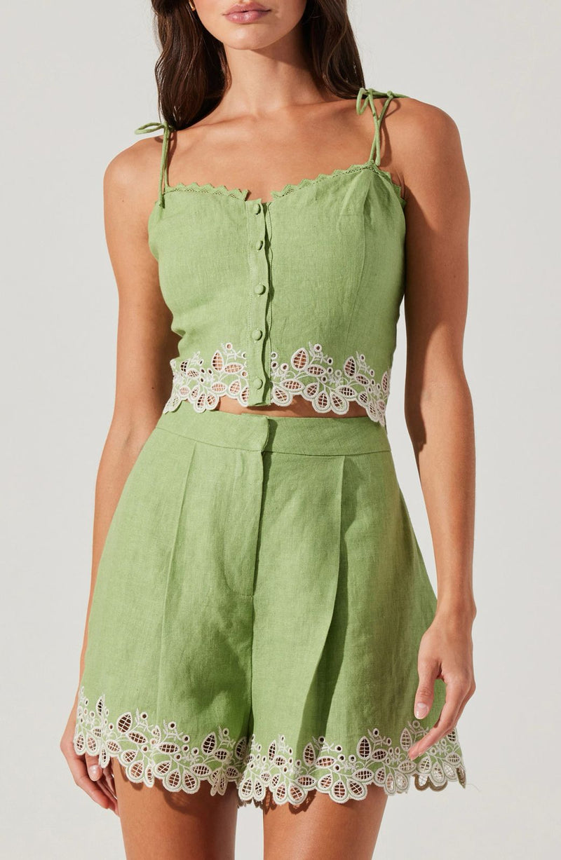 KIYA SHORT & TOP AVOCADO