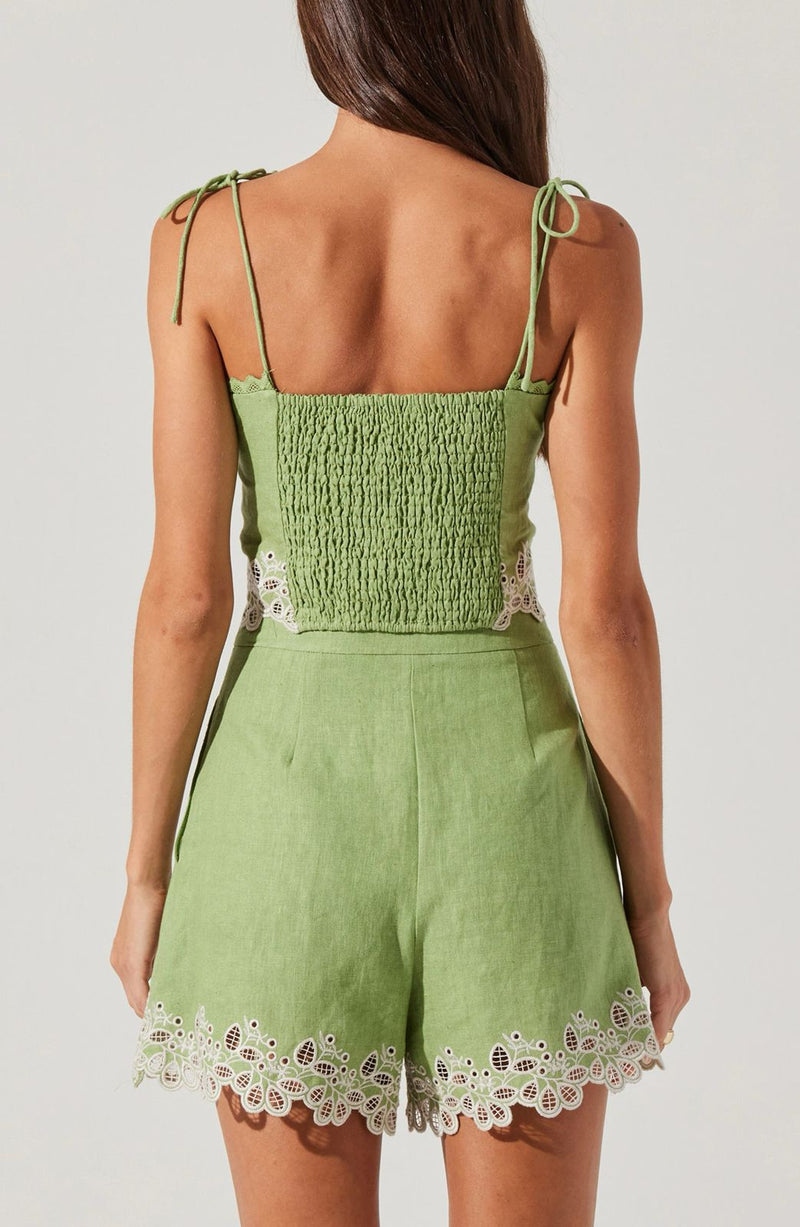 KIYA SHORT & TOP AVOCADO