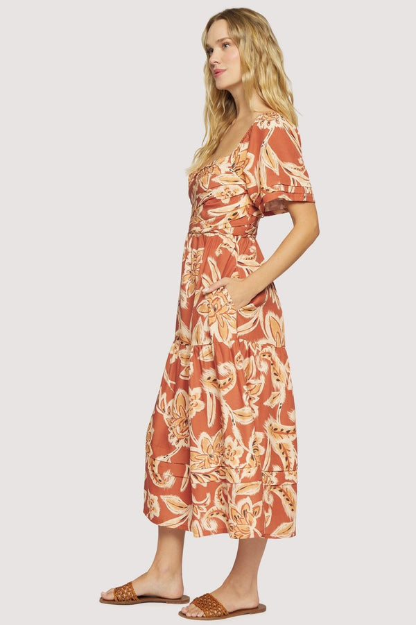 TERRA MIDI DRESS