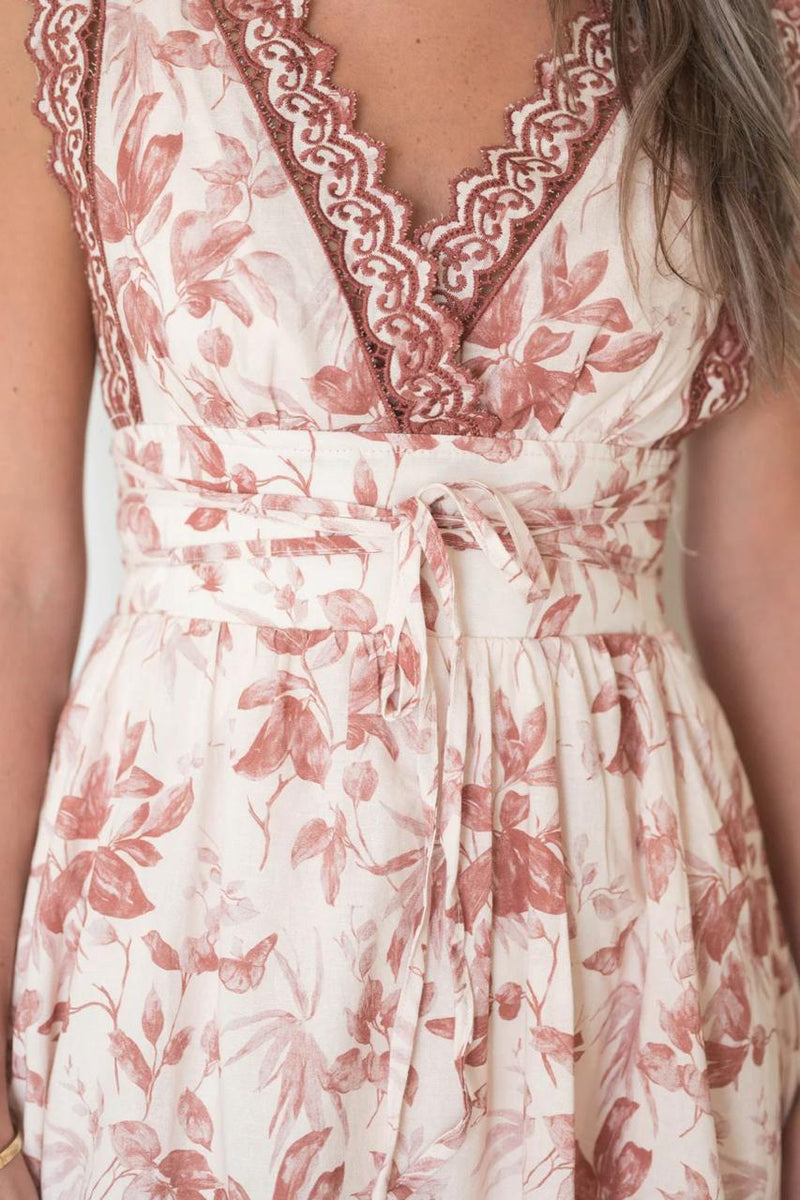 Olivia Wrap Midi Dress
