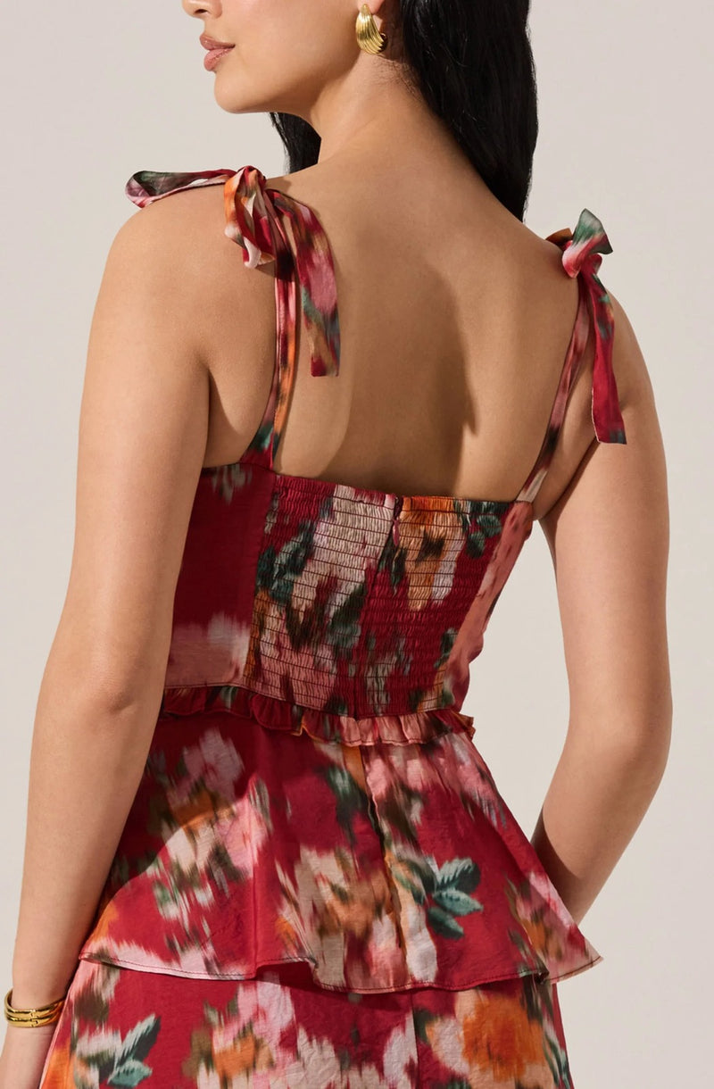Mellorie Sweetheart Midi Dress