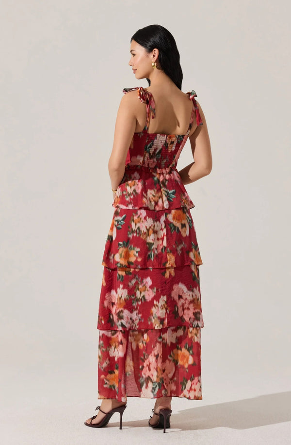 Mellorie Sweetheart Midi Dress