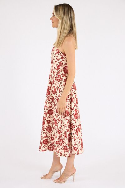 Sweetheart  Midi Dress
