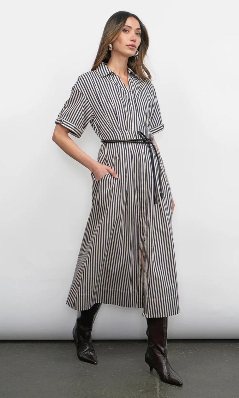 Vanisa  Midi Shirt Dress