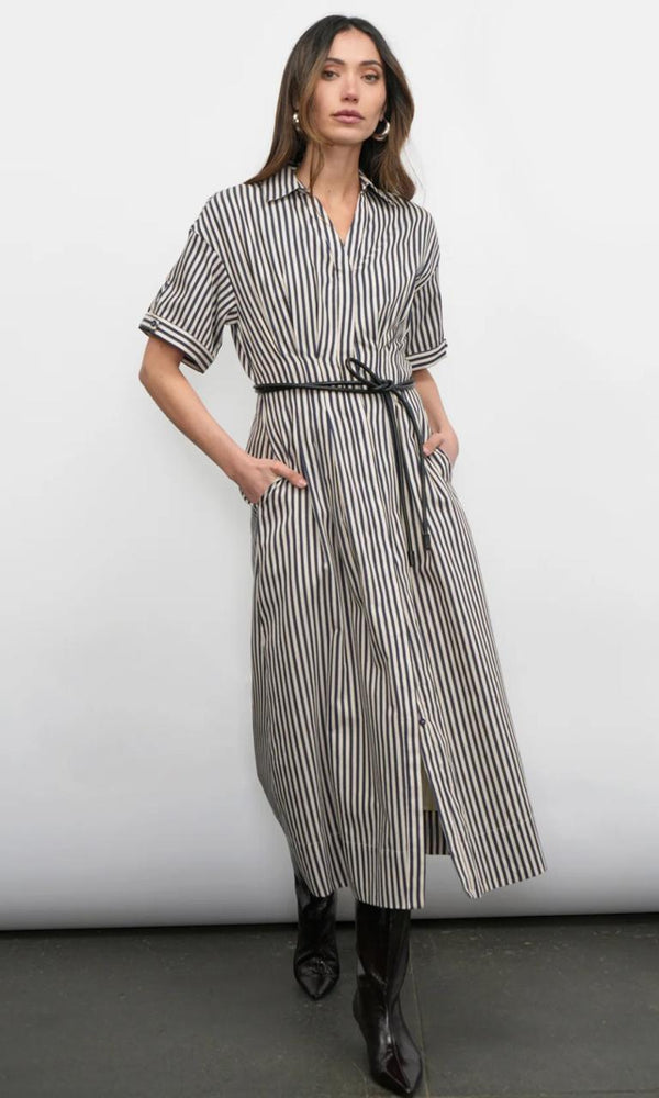 Vanisa  Midi Shirt Dress