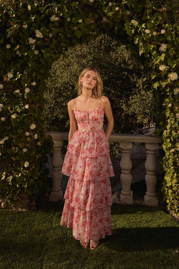 Vonnessa  Tiered Maxi Dress