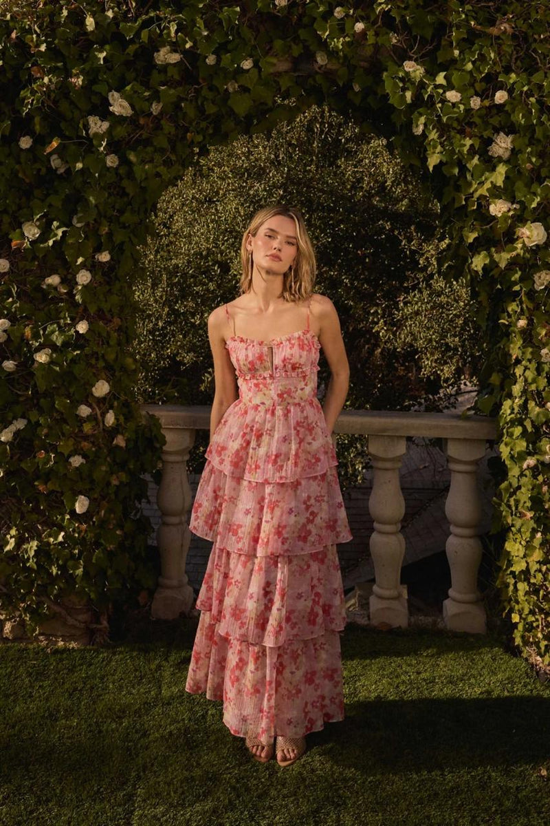 Vonnessa  Tiered Maxi Dress