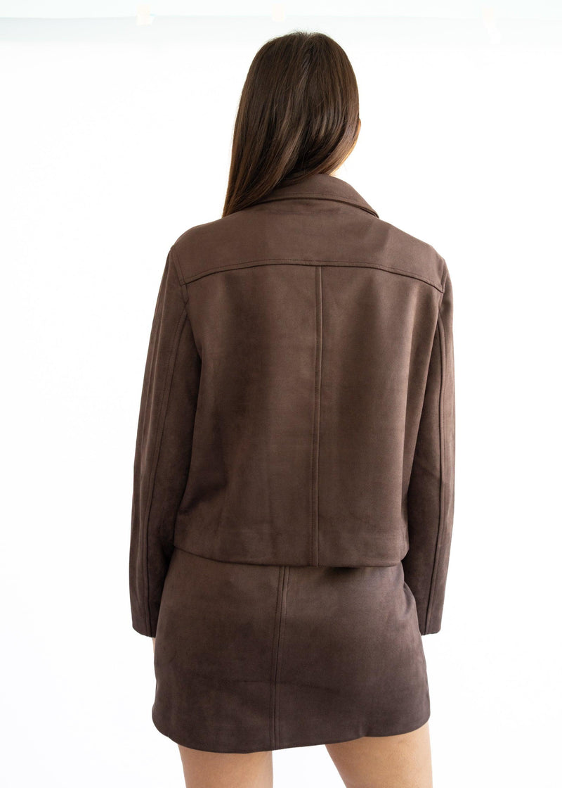 Elodie Suede Jacket