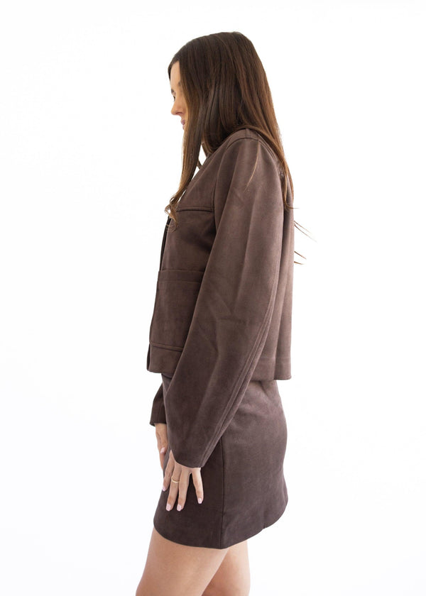 Elodie Suede Jacket
