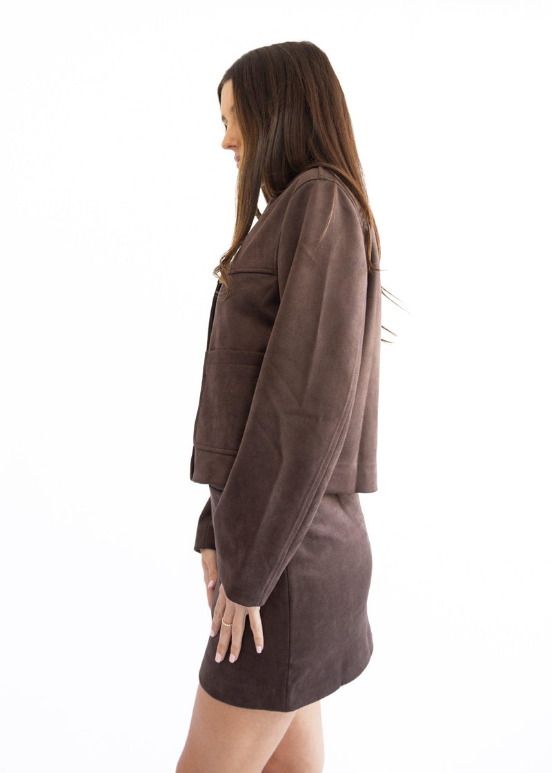 Elodie Suede Jacket