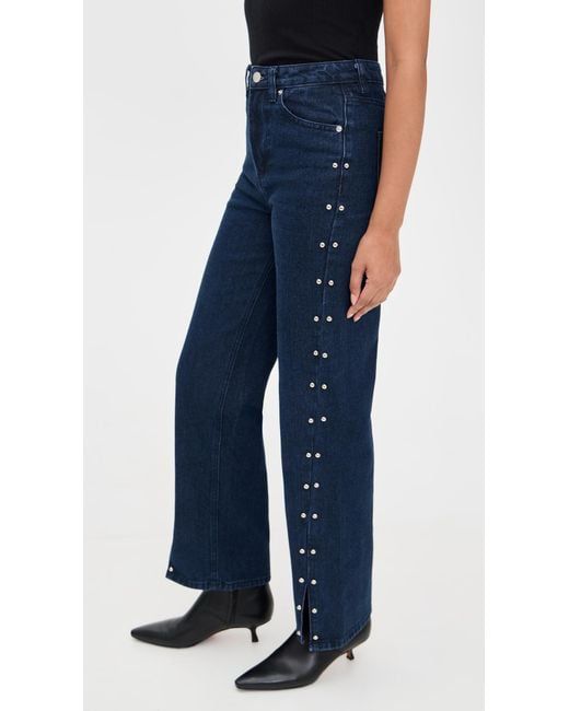 Denim Pants  Stud Detail
