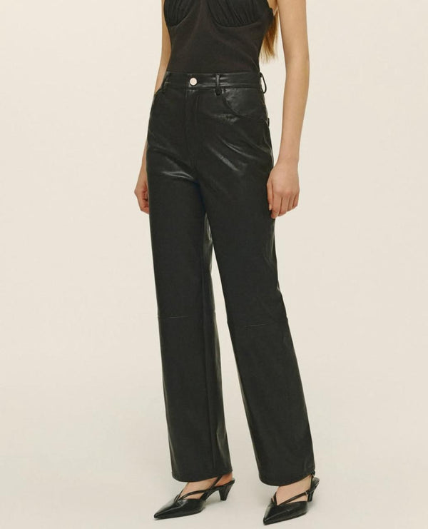 VEGAN LEATHER PANTS