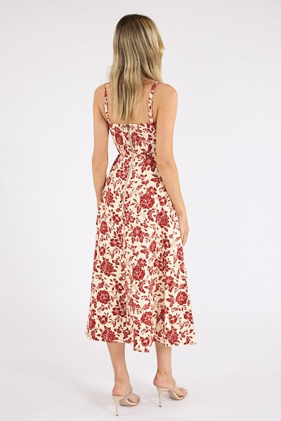 Sweetheart  Midi Dress