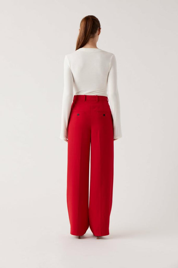 Jil Trouser Scarlet