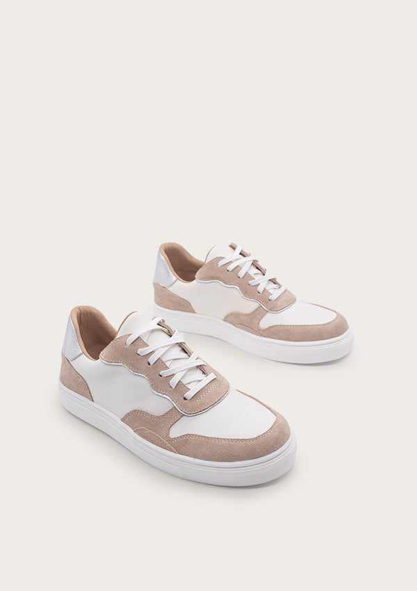 Nizam Lace-up Sneaker - Almond