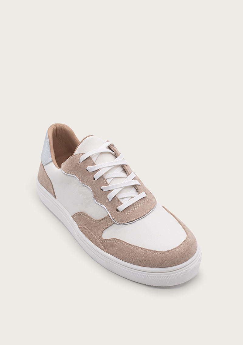 Nizam Lace-up Sneaker - Almond