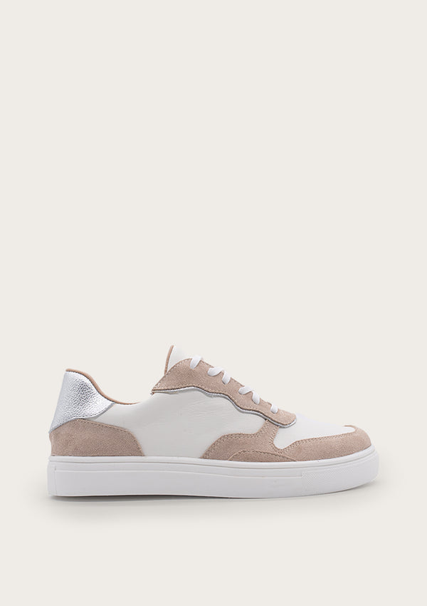 Nizam Lace-up Sneaker - Almond