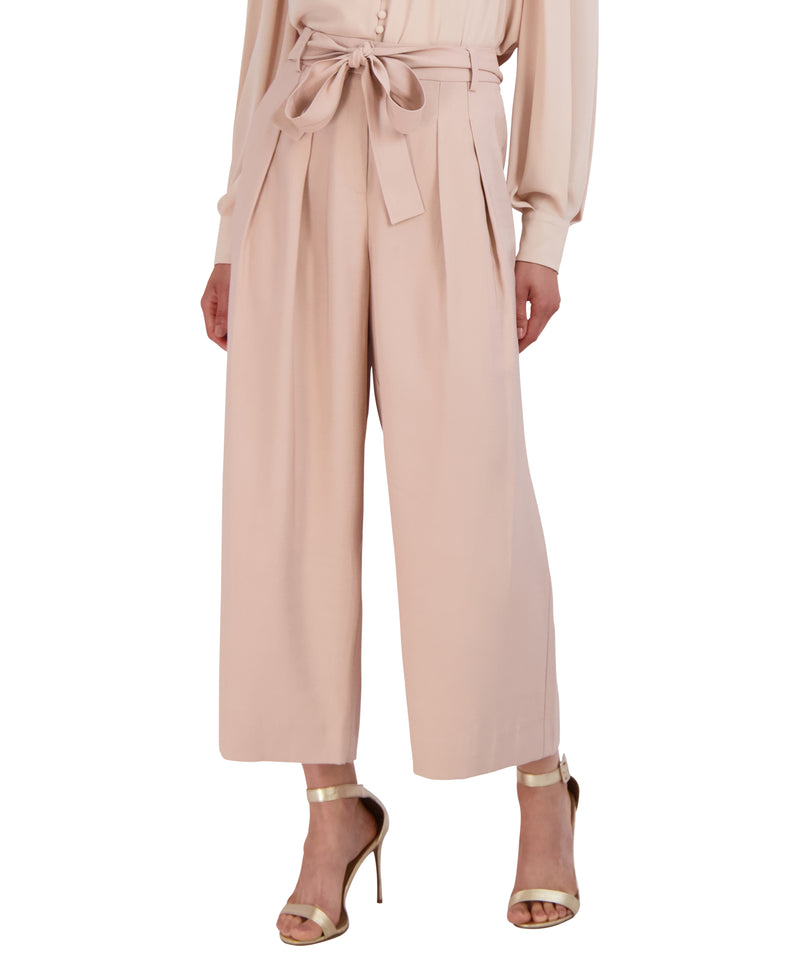 BARE WIDE LEG TROUSERS - PINK