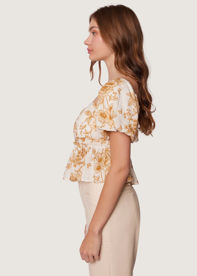 TOASTED ROSE TOP