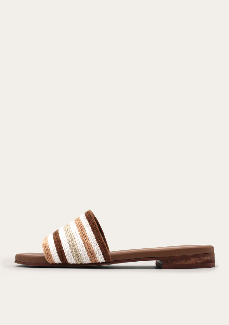 Papua Striped Handwoven - andals-Honey