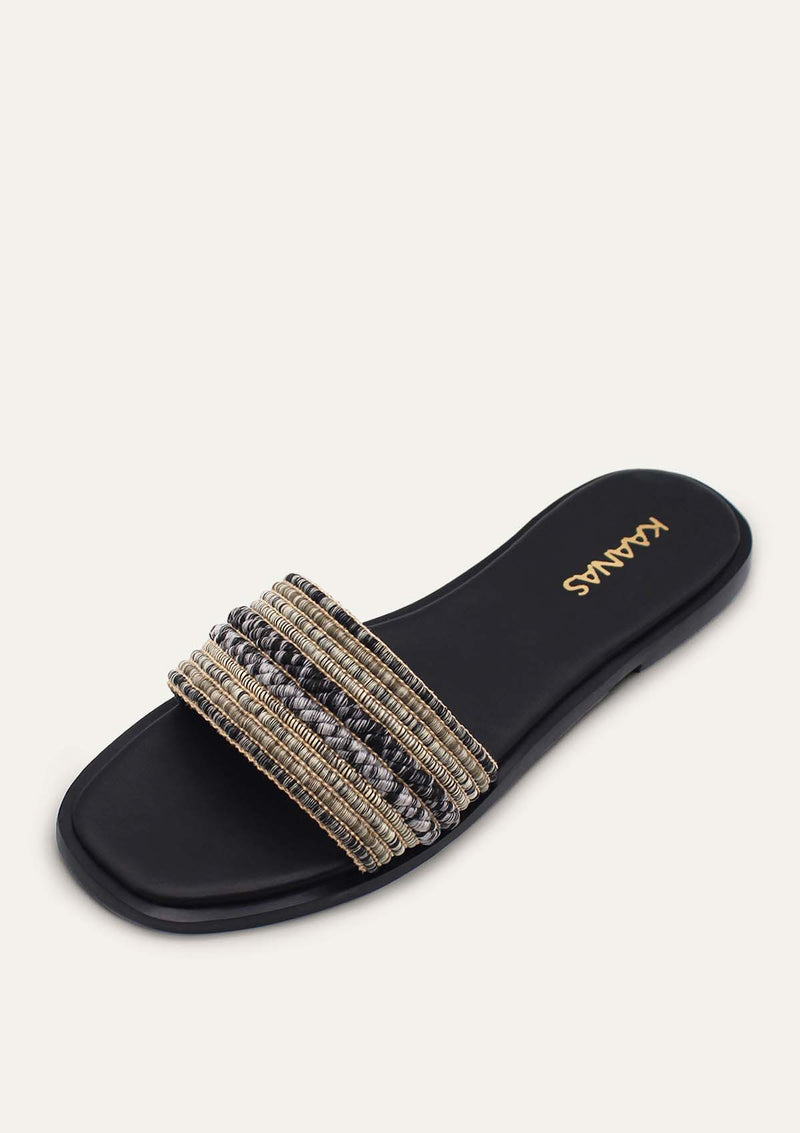 Limon multi-color slide sandal